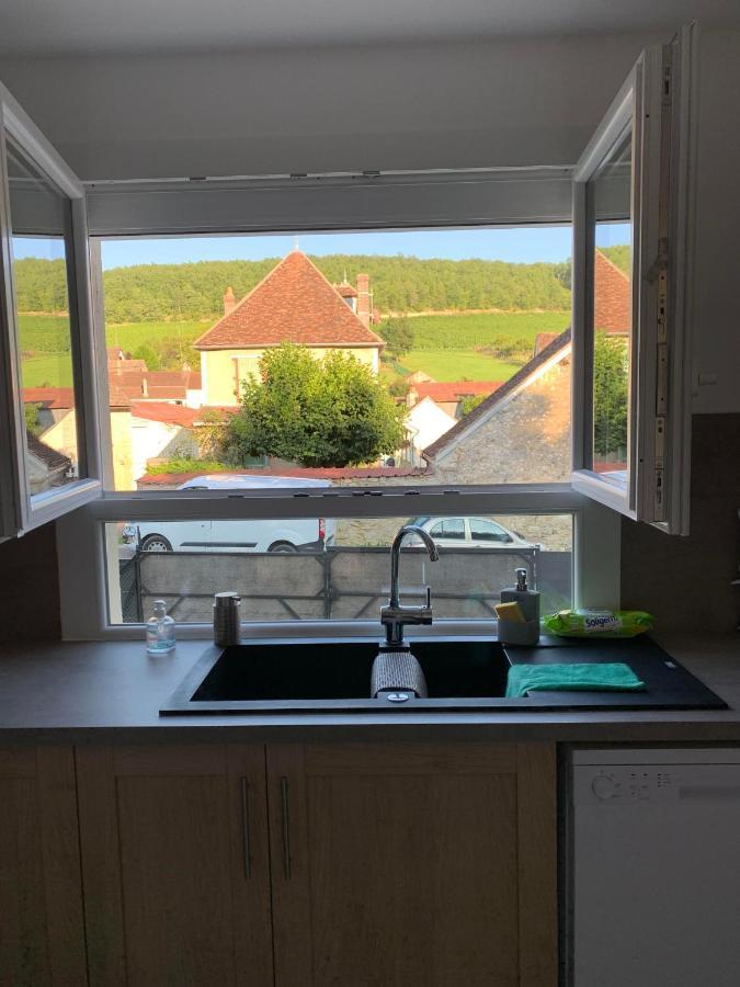 Maison De Campagne Entre Vigne Et Bois Шабли Екстериор снимка